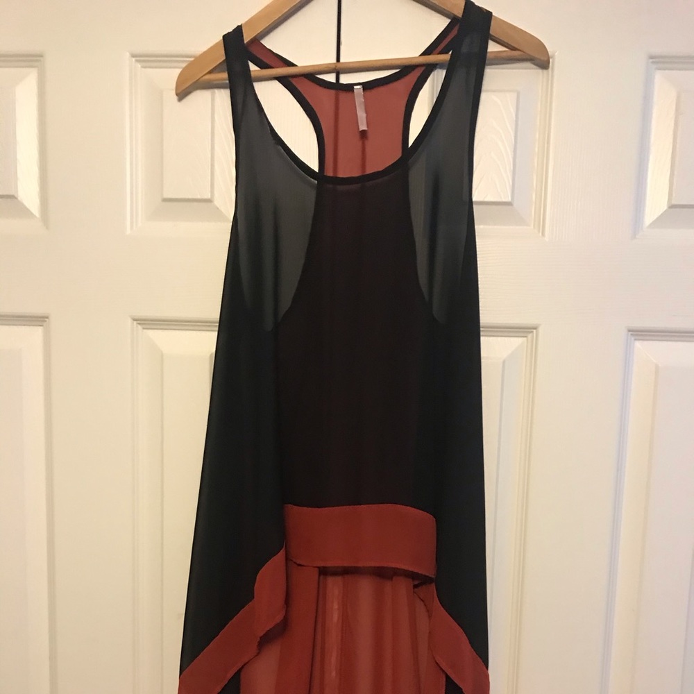 Hi low blouse